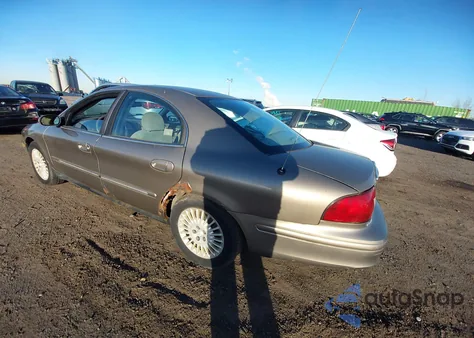 2002 Mercury Sable Gs from USA, damaged, VIN 1MEFM50U22G619271